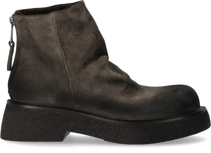 Sandy Grey Ankle Boot