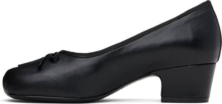 Sandy Liang Black Court Heels - Image 3