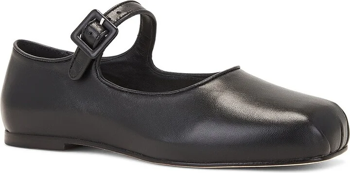 Sandy Liang Mary Jane Pointe in Black - Image 2