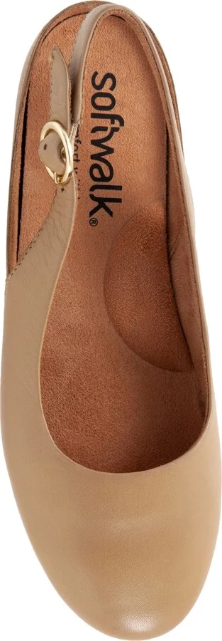 Sandy Slingback Flat Sandal - Image 5
