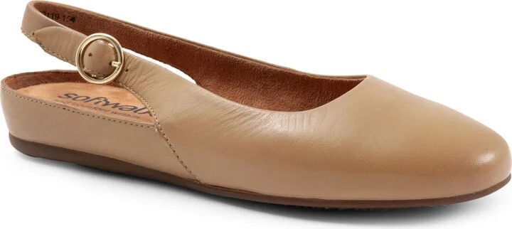 Sandy Slingback Flat Sandal - Image 8