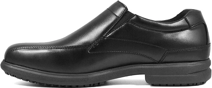 Sanford Slip-Resistant Slip-On Work Loafer - Wide Width Available - Image 3