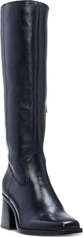 Sangeti 4 Womens Extra Wide Calf Leather Knee-High Boots