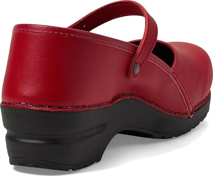 Sanita Clare Women's Shoes Red : EU 41 (US Women's 9.5-10) Regular, Leather - Image 4