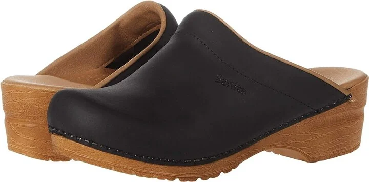 Sanita Ellis Women's Shoes Black : EU 36 (US Women's 4.5-5) Regular, Leather