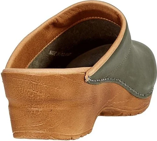 Sanita Ellis Women's Shoes Khaki : EU 37 (US Women's 5.5-6) Regular, Leather - Image 4