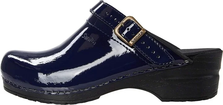 Sanita Estelle Women's Shoes Blue : EU 36 (US Women's 4.5-5) Regular, Patent Leather - Image 6