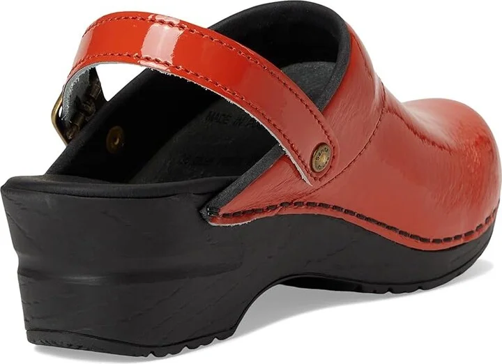 Sanita Estelle Women's Shoes Orange : EU 39 (US Women's 7.5-8) Regular, Patent Leather - Image 4