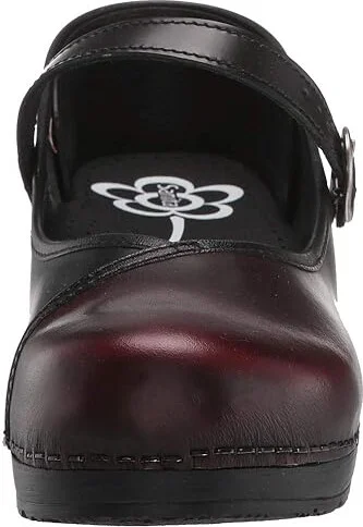 Sanita Everly Women's Shoes Black/Bordeaux : EU 35 (US Women's 3.5-4) Regular, Leather - Image 6