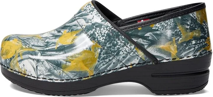 Sanita Flyway Women's Shoes Yellow/Grey : EU 38 (US Women's 6.5-7) Regular, Leather - Image 6