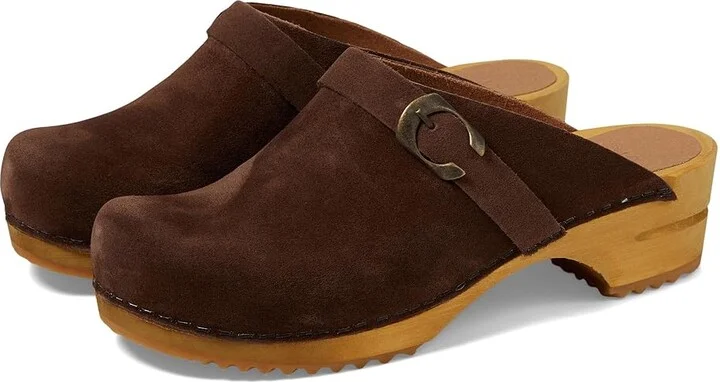 Sanita Hedi Women's Sandals Antique Brown : EU 37 (US Women's 6.5-7) Regular, Leather/Suede