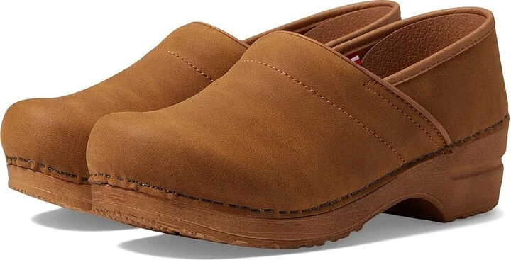 Sanita Hinsdale Women's Shoes Cognac : EU 37 (US Women's 5.5-6) Regular, Microfiber