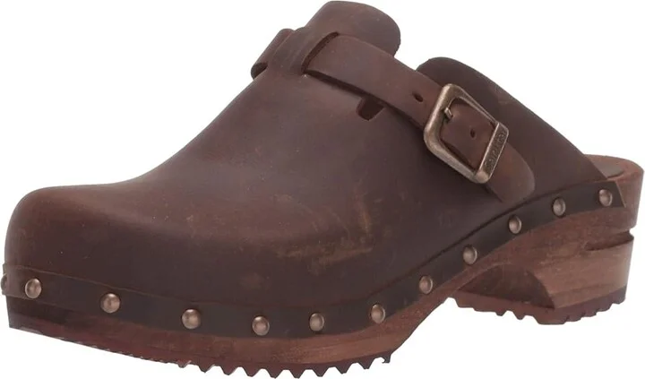 Sanita Kristel Women's Clog Shoes Antique Brown : EU 36 (US Women's 4.5-5) Regular, Leather - Image 2