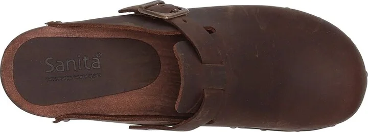 Sanita Kristel Women's Clog Shoes Antique Brown : EU 36 (US Women's 4.5-5) Regular, Leather - Image 3