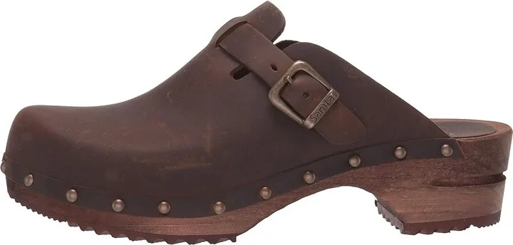 Sanita Kristel Women's Clog Shoes Antique Brown : EU 36 (US Women's 4.5-5) Regular, Leather - Image 7