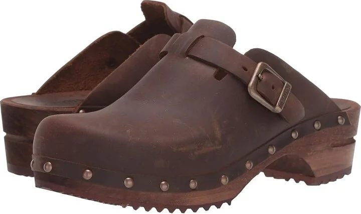 Sanita Kristel Women's Clog Shoes Antique Brown : EU 36 (US Women's 4.5-5) Regular, Leather