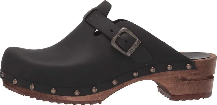 Sanita Kristel Women's Clog Shoes Black : EU 36 (US Women's 4.5-5) Regular, Leather - Image 7