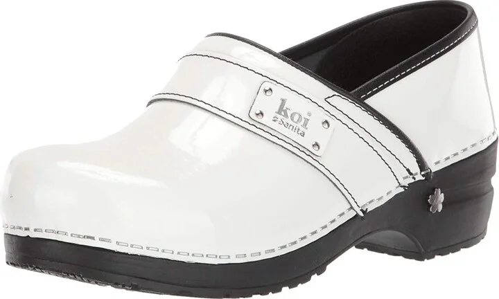 Sanita Lindsey by Koi Women's Shoes White : EU 39 (US Women's 7.5-8) Regular, Leather - Image 2