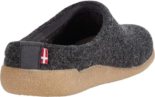 Sanita Lodge Slide Shoes Charcoal : EU 36 (US Women's 5) Regular, Wool/Felt - Image 4