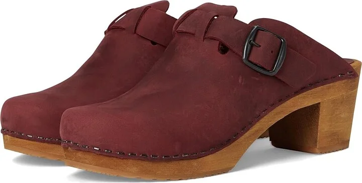 Sanita Malulo Women's Sandals Dark Red : EU 40(US Women's 9.5-10) Regular, Leather