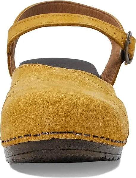 Sanita Margrethe Women's Shoes Mustard : EU 37 (US Women's 5.5-6) Regular, Leather - Image 2