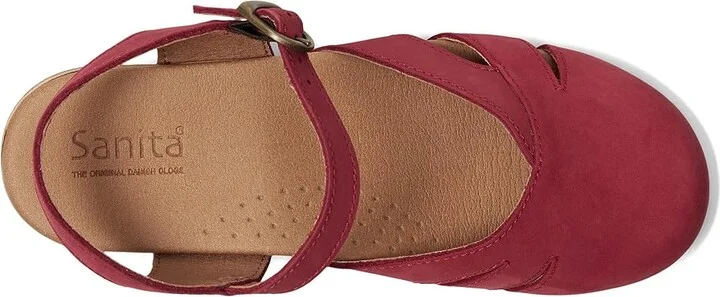 Sanita Margrethe Women's Shoes Red : EU 37 (US Women's 5.5-6) Regular, Leather - Image 2