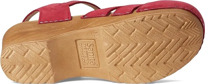 Sanita Margrethe Women's Shoes Red : EU 37 (US Women's 5.5-6) Regular, Leather - Image 3