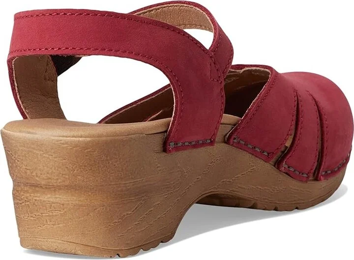 Sanita Margrethe Women's Shoes Red : EU 37 (US Women's 5.5-6) Regular, Leather - Image 4