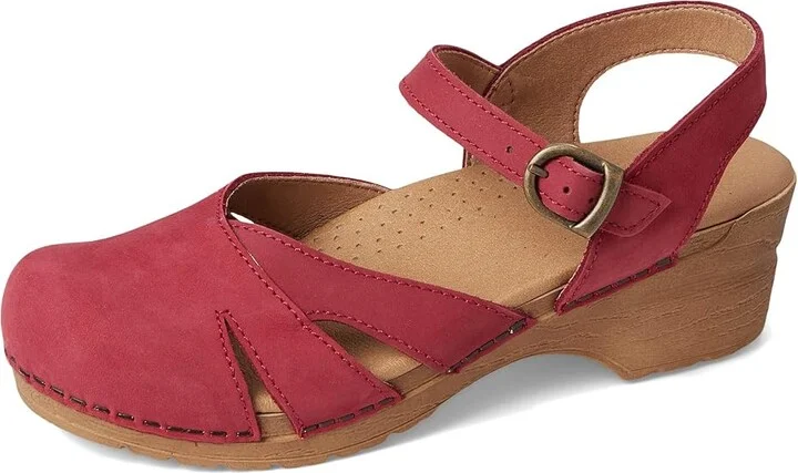 Sanita Margrethe Women's Shoes Red : EU 37 (US Women's 5.5-6) Regular, Leather - Image 5