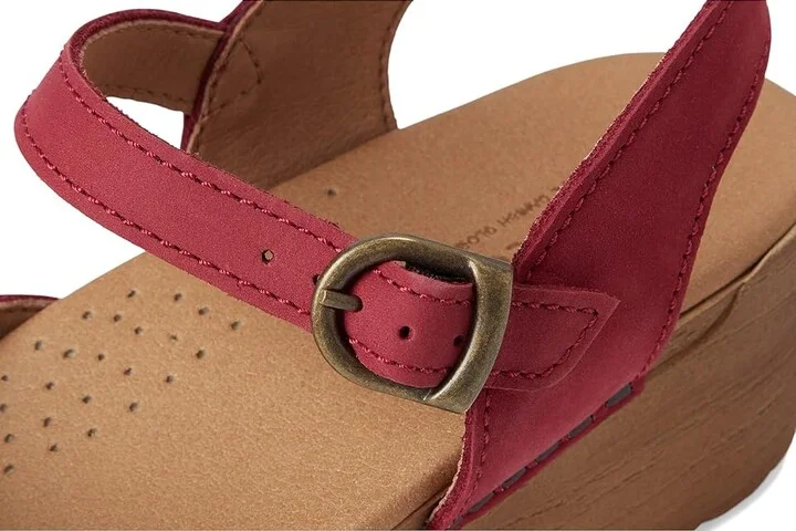 Sanita Margrethe Women's Shoes Red : EU 37 (US Women's 5.5-6) Regular, Leather - Image 7