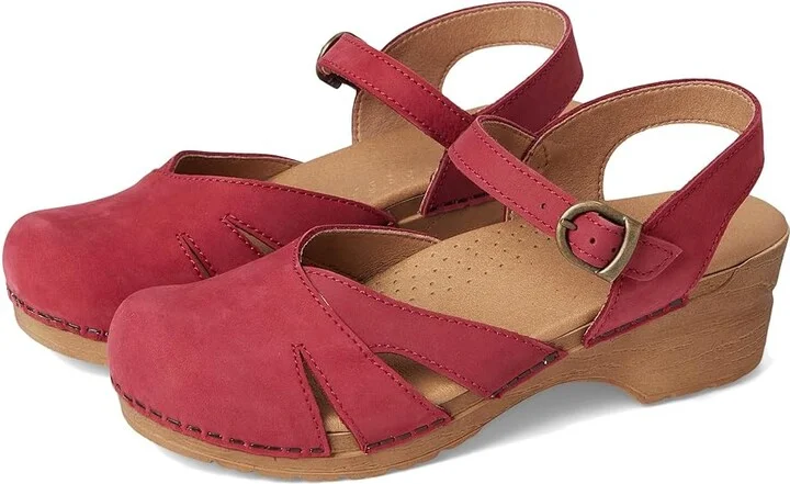 Sanita Margrethe Women's Shoes Red : EU 37 (US Women's 5.5-6) Regular, Leather