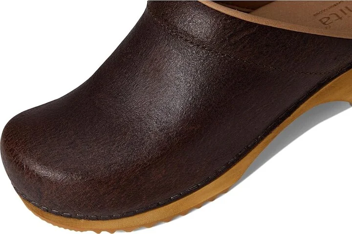 Sanita Melissa Women's Slippers Antique Brown : EU 39 (US Women's 8.5-9) Regular, Leather - Image 7