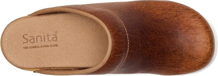 Sanita Melissa Women's Slippers Cognac : EU 41 (US Women's 10.5-11) Regular, Leather - Image 2