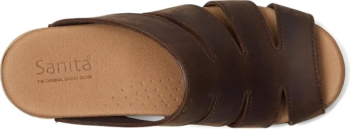 Sanita Monika Women's Wedge Shoes Antique Brown : EU 40 (US Women's 8.5-9) Regular, Leather - Image 2