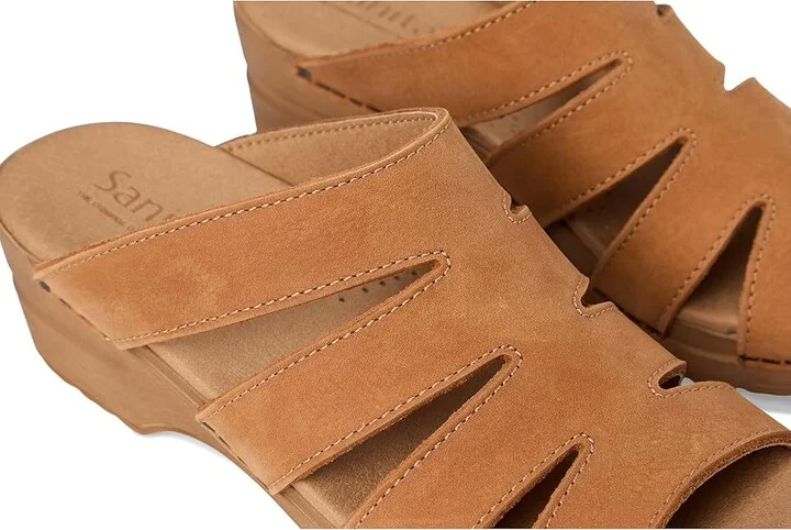 Sanita Monika Women's Wedge Shoes Chestnut : EU 40 (US Women's 8.5-9) Regular, Leather - Image 7