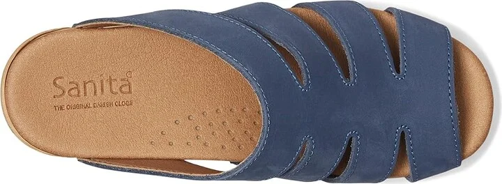 Sanita Monika Women's Wedge Shoes Dove Blue : EU 41 (US Women's 9.5-10) Regular, Leather - Image 2