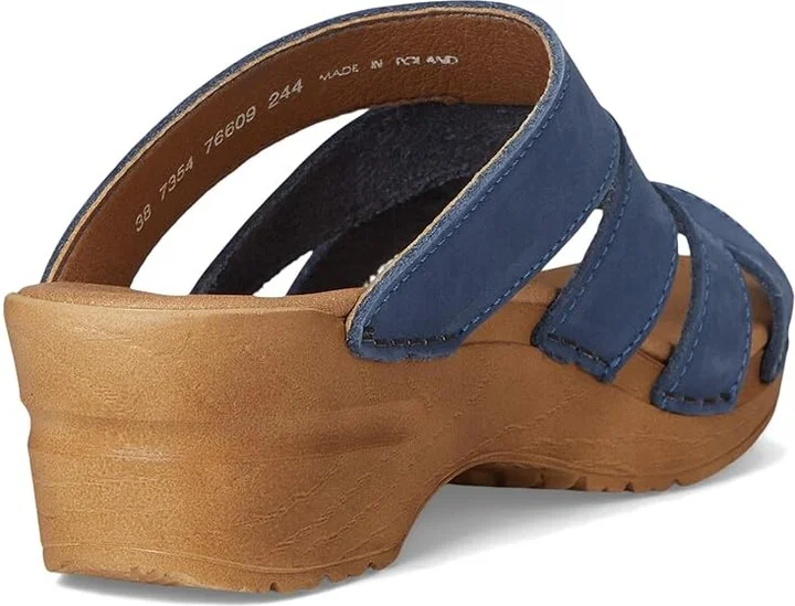 Sanita Monika Women's Wedge Shoes Dove Blue : EU 41 (US Women's 9.5-10) Regular, Leather - Image 4