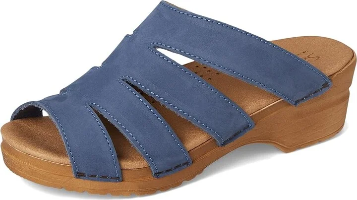 Sanita Monika Women's Wedge Shoes Dove Blue : EU 41 (US Women's 9.5-10) Regular, Leather - Image 5