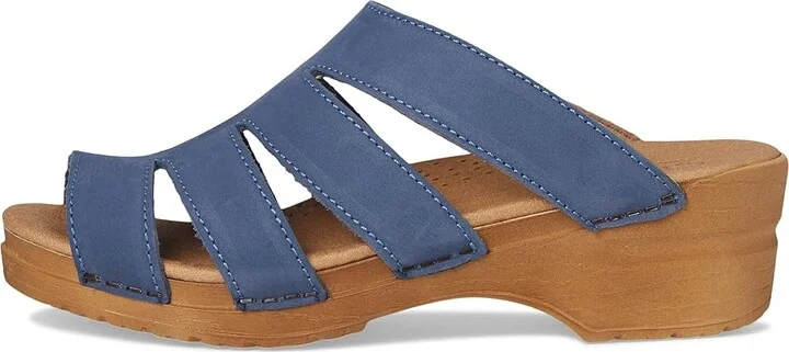 Sanita Monika Women's Wedge Shoes Dove Blue : EU 41 (US Women's 9.5-10) Regular, Leather - Image 6