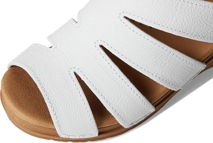 Sanita Monika Women's Wedge Shoes White : EU 36 (US Women's 4.5-5) Regular, Leather - Image 7