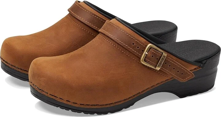 Sanita Morse Women's Shoes Chestnut : EU 36 (US Women's 4.5-5) Regular, Leather