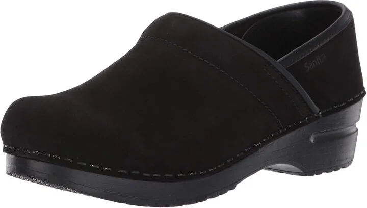 Sanita Nina Women's Shoes Black : EU 37 (US Women's 5.5-6) Regular, Suede - Image 2