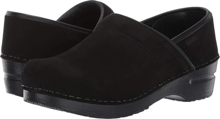 Sanita Nina Women's Shoes Black : EU 37 (US Women's 5.5-6) Regular, Suede