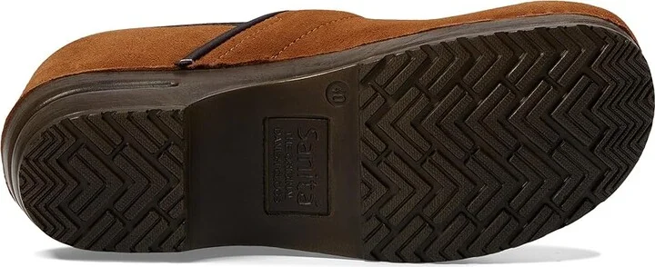 Sanita Nina Women's Shoes Cognac : EU 37 (US Women's 5.5-6) Regular, Suede - Image 3