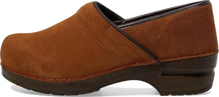 Sanita Nina Women's Shoes Cognac : EU 37 (US Women's 5.5-6) Regular, Suede - Image 6