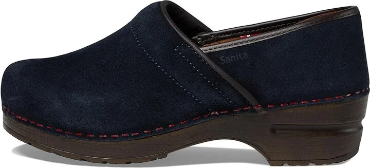 Sanita Nina Women's Shoes Midnight : EU 37 (US Women's 5.5-6) Regular, Suede/Leather - Image 6