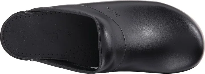 Sanita Original-Karl PU Open Men's Clog/Mule Shoes Black : EU 44 (US Men's 10) Regular, Leather - Image 3