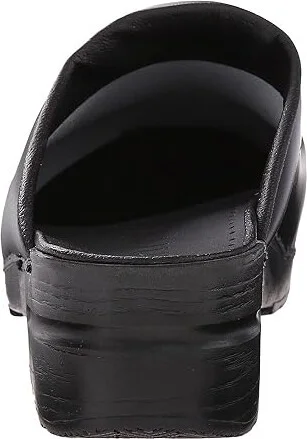 Sanita Original-Karl PU Open Men's Clog/Mule Shoes Black : EU 44 (US Men's 10) Regular, Leather - Image 5