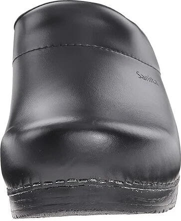 Sanita Original-Karl PU Open Men's Clog/Mule Shoes Black : EU 44 (US Men's 10) Regular, Leather - Image 6