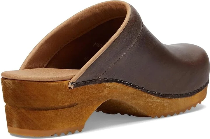 Sanita Oster Women's Slippers Dark Brown : EU 39 (US Women's 7.5-8) Regular, Leather - Image 4